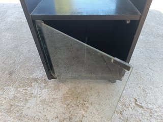 Mueble para equipo de música negro