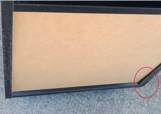Mueble para equipo de música negro