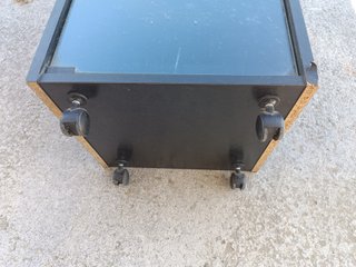 Mueble para equipo de música negro