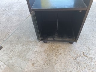 Mueble para equipo de música negro