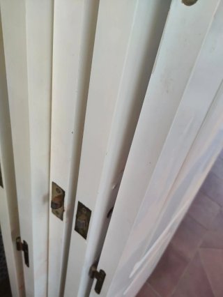 9 Puertas blancas macizas