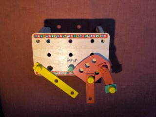 Kit de herramientas de madera para niños