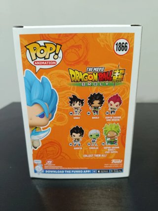 Funko Pop SSGSS Gogeta 1866 chase