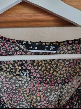 Vestido largo estampado floral Talla S