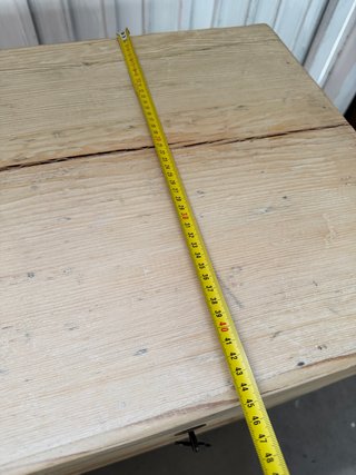 Consola de madera maciza nueva