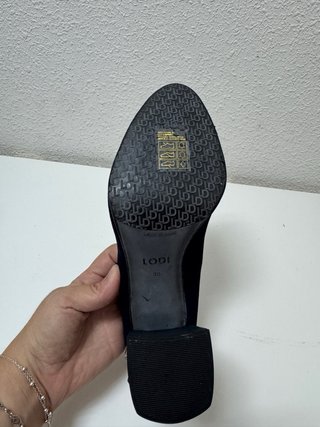 Zapatos Lodi Talla 38 Mujer Azul Sin Estrenar
