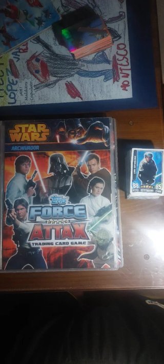 Star Wars Force Attax Archivador Cromos