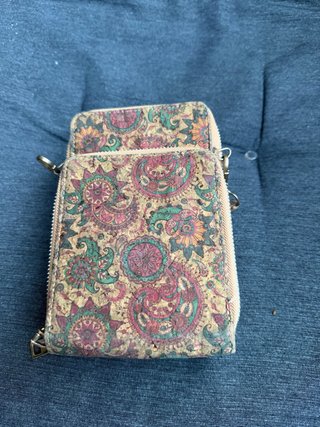 Bolso Cartera Móvil Corcho Multicolor