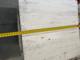 Pareja Mesitas Madera Maciza Envejecida nuevas