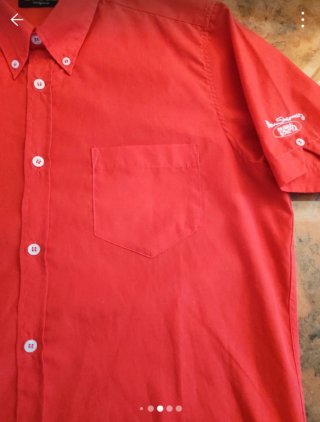Ben Sherman Camicia Vintage Stile Anni '60 M