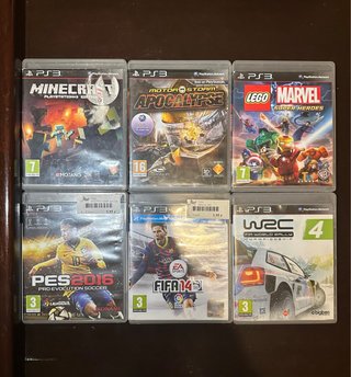 Videojuegos para Play Station 3t