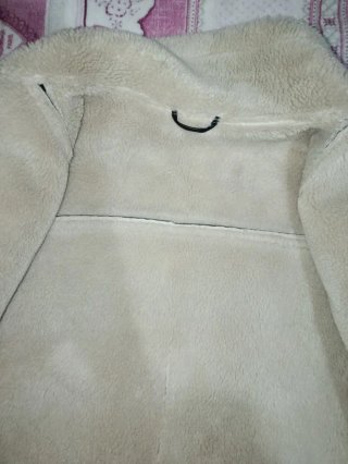 Giacca Bomber Pelle ZARA Pelliccia Aviatore