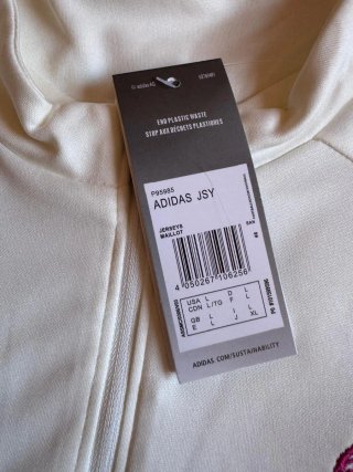 Chándal Real Madrid Adidas Blanco/Morado