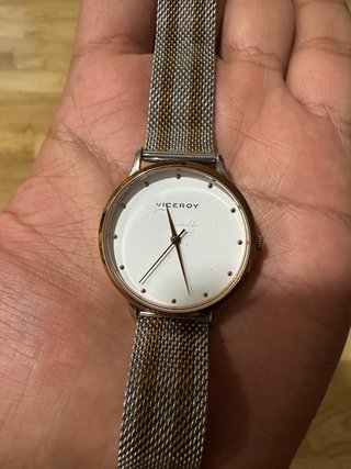 Reloj Viceroy Mujer Oro y Plata