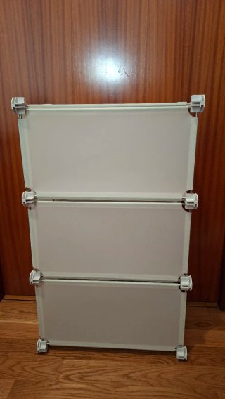 Estantería modular 3 cubos blanco