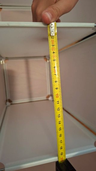 Estantería modular 3 cubos blanco