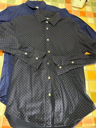 Camicia uomo blu taglia S