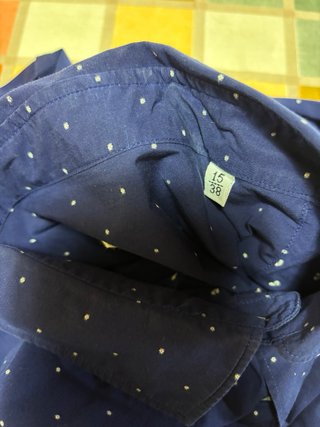 Camicia uomo blu taglia S