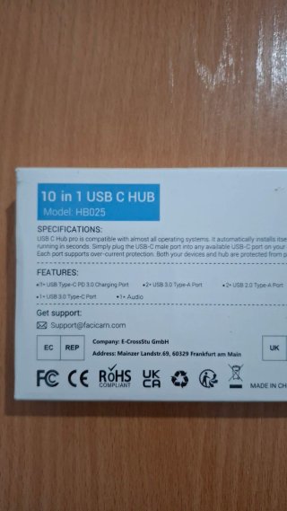 Hub USB-C 10 en 1