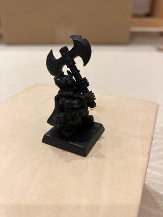 Enano Blanco Metal 4ª Edición Warhammer