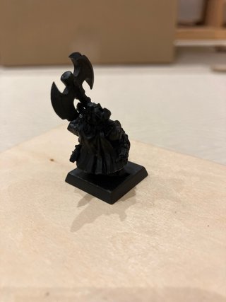 Enano Blanco Metal 4ª Edición Warhammer