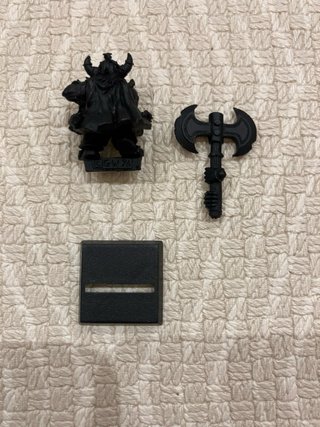 Enano Blanco Metal 4ª Edición Warhammer