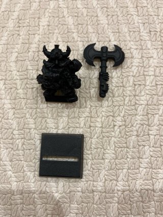 Enano Blanco Metal 4ª Edición Warhammer