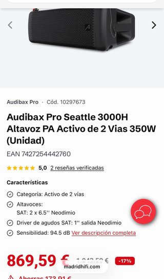 Audibax Seattle 3000 Line Array