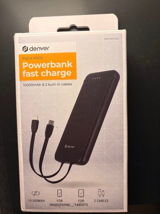 Denver batería 10000mAh Carga Rápida