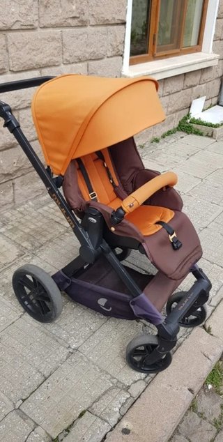 Carrito Jané Muum Naranja/Marrón
