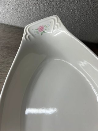 Teglia Reverie Stoneware con Rose