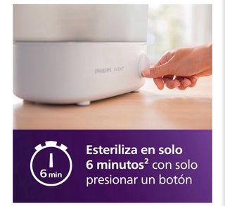 Esterilizador Philips Avent - 1 mes de uso