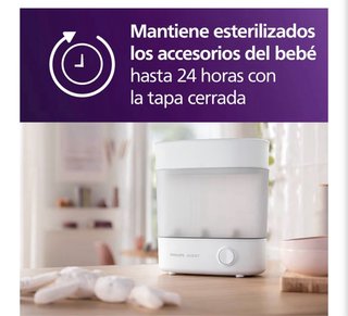 Esterilizador Philips Avent - 1 mes de uso