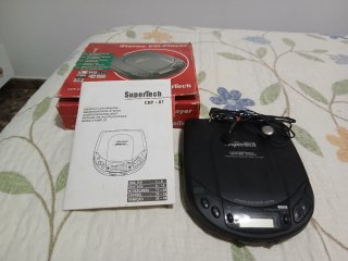 SuperTech CDP-07 Reproductor CD Portátil