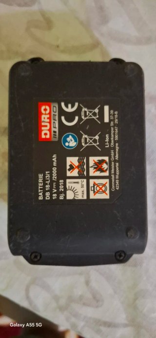 Batería Duro DB 18-Li3/1 18V 2000mAh