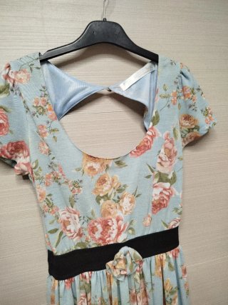 Vestido Zara Talla M Estampado Pájaros