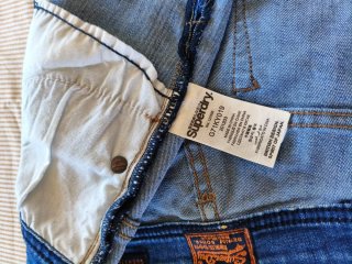 Pantalones cortos vaqueros Superdry