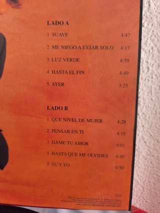 Luis Miguel – Aries. 1993 Lp