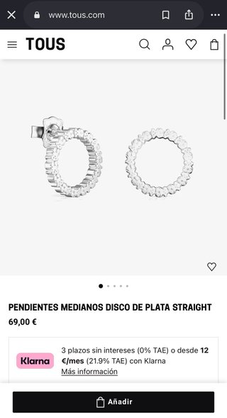 Pendientes Tous