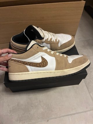 Nike Air Jordan 1 Low SE Marrón/Blanco