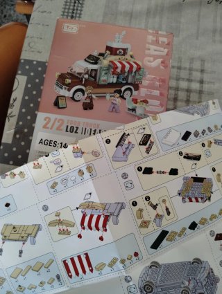 Food truck construcion mini