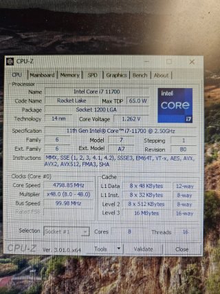 i7 11700 + H510