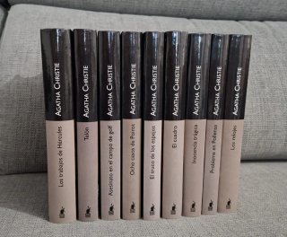Libros de Agatha Christie (serie gris)