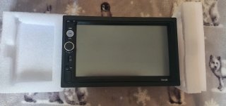 Radio pantalla con carpley Coche MP3 USB SD Blueto