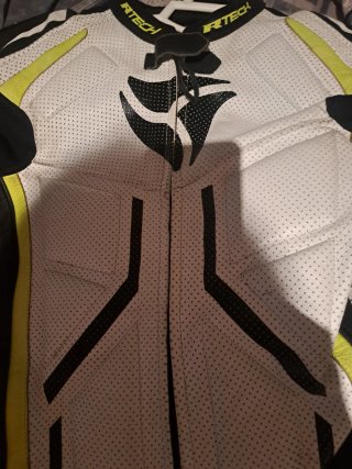 Mono R-Tech Moto Carretera Negro/Blanco/Amarillo