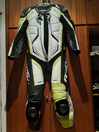 Mono R-Tech Moto Carretera Negro/Blanco/Amarillo