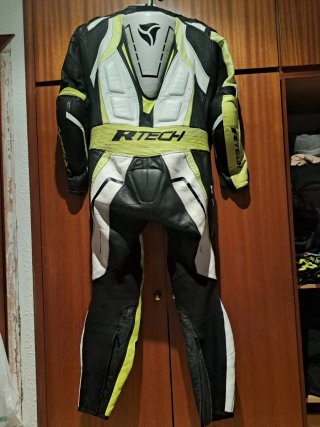 Mono R-Tech Moto Carretera Negro/Blanco/Amarillo