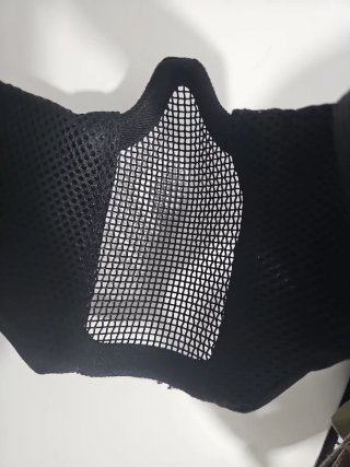 Máscara Airsoft Táctica Negra Multicam Black