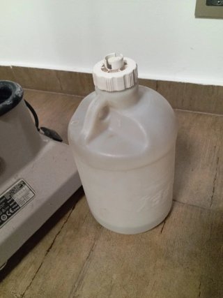 Vaporeta de pie