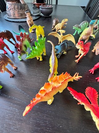 Lote dinosaurios de juguete